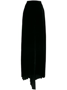 Lanvin Vintage бархатная юбка