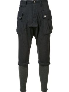 Mostly Heard Rarely Seen брюки кроя скини