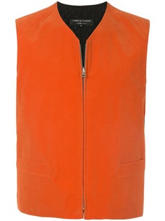 Comme Des Garçons Vintage жилет без рукавов на молнии