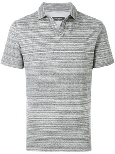 Paolo Pecora рубашка-поло в стиле "casual" с полосатым узором