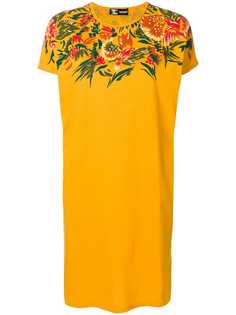 Kansai Yamamoto Vintage платье-футболка с цветочным принтом