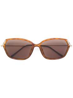 Christian Dior Vintage солнцезащитные очки в геометрической оправе