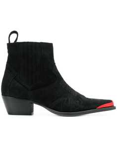 Zadig&Voltaire ботильоны с вышивкой