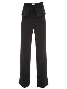 Framed Belts palazzo pants