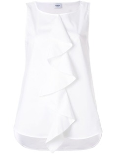 Dondup топ с рюшами