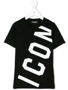 Dsquared2 Kids футболка с принтом Icon