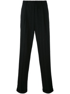 Jean Paul Gaultier Vintage зауженные брюки в тонкую полоску