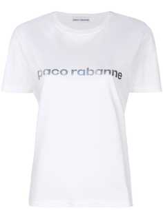 Paco Rabanne футболка с принтом логотипа