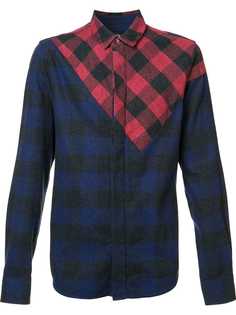 Mostly Heard Rarely Seen рубашка в клетку