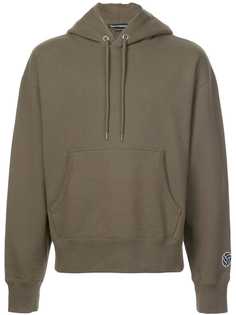 Gosha Rubchinskiy толстовка с капюшоном и вышитым логотипом