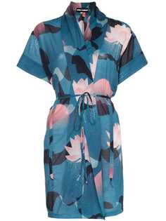 Double Rainbouu пляжное кимоно с цветочным принтом