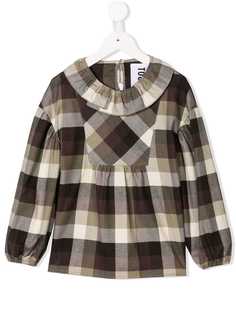 Touriste check print tunic