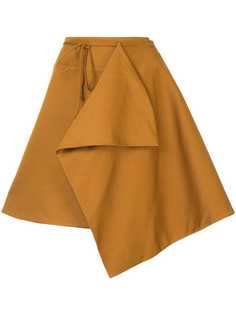 Tiko Paksa tie waist mini wrap skirt