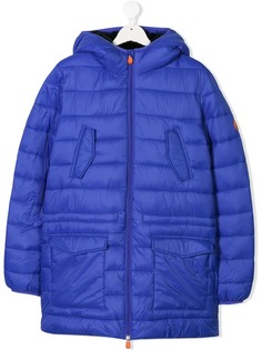 Save The Duck Kids hooded padded jacket