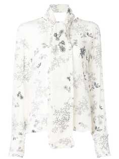 Essentiel Antwerp блузка с длинными рукавами и цветочным принтом