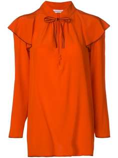 Sonia Rykiel блузка с оборкой