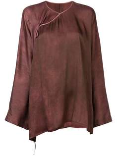 Uma Wang асимметричная блузка