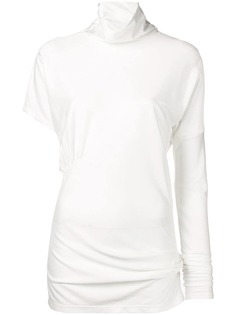 Calvin Klein 205W39nyc асимметричный топ с высоким воротом
