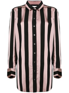 Marquesalmeida удлиненная рубашка в полоску