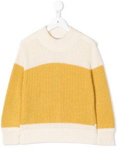 Tiny Cottons трикотажный джемпер дизайна колор-блок