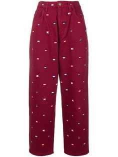 Hilfiger Collection embroidered logo trousers