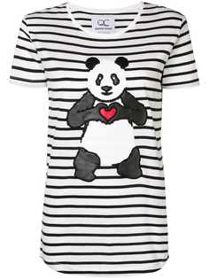 Quantum Courage Lover Fighter striped T-shirt