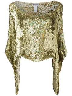 Sonia Rykiel пончо с пайетками