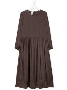 Caffe Dorzo TEEN contrast piping dress