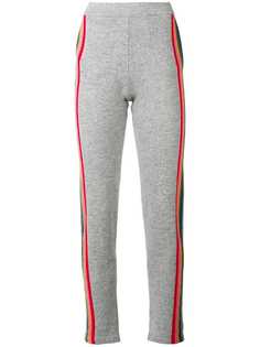 Allude side stripe track trousers