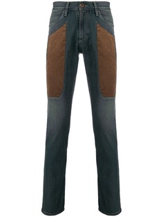 Jeckerson джинсы с контрастными вставками