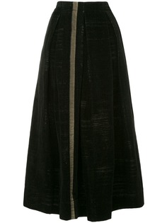 Uma Wang плиссированная юбка миди