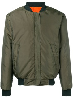 U.P.W.W. zipped bomber jacket