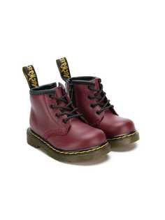 Dr Martens Kids ботинки на шнуровке