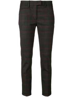 Dondup брюки узкого кроя в клетку