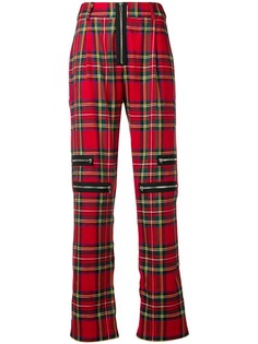 Danielle Guizio брюки в клетку