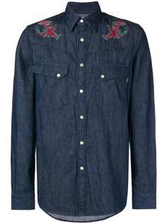 Ps By Paul Smith рубашка с вышивкой