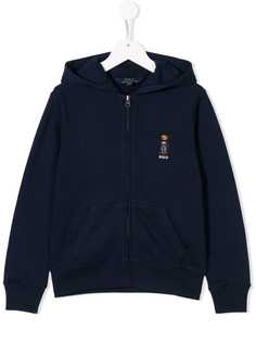 Ralph Lauren Kids толстовка на молнии с капюшоном