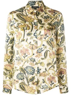 Antonelli рубашка с цветочным принтом