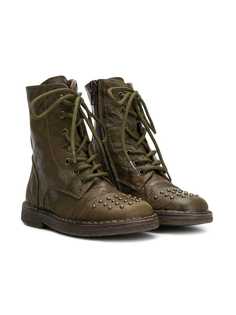 Pèpè tall lace-up boots