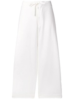 Ys укороченные брюки клеш