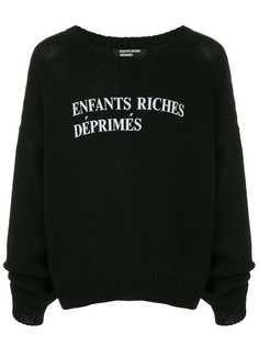Enfants Riches Déprimés джемпер с логотипом бренда