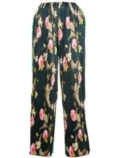 Richard Quinn floral print palazzo trousers