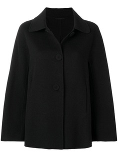 Luisa Cerano укороченное расклешенное пальто