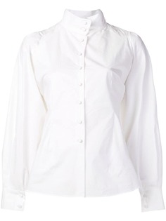 Maison Flaneur рубашка с воротником-воронкой