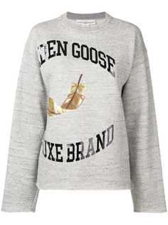 Golden Goose Deluxe Brand джемпер с фирменным принтом