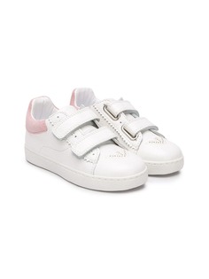 Emporio Armani Kids touch strap fastening sneakers