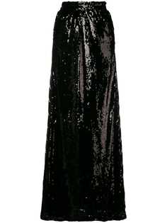 Faith Connexion длинная юбка в пайетках с брендированными вставками