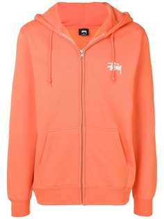 Stussy толстовка с капюшоном и принтом логотипа