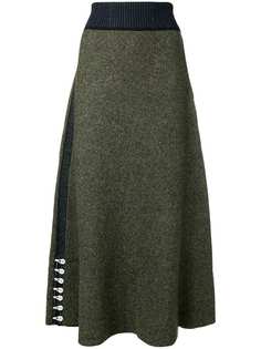 3.1 Phillip Lim фактурная длинная юбка