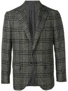 Caruso приталенный клетчатый блейзер